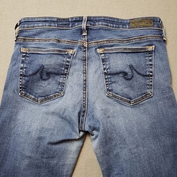 AG The Stevie Ankle Slim Straight Ankle Jeans Sz 26R - Picture 10 of 13